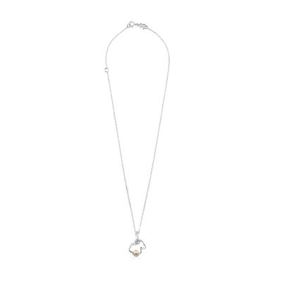 Imagen 2 del producto Collar Tous Silueta de Plata con Perla