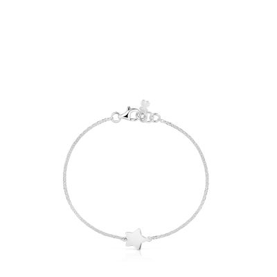 Imagen 2 del producto Pulsera cadena estrella de plata TOUS Motivos
