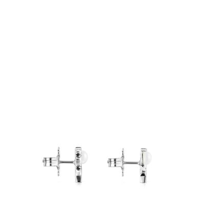 Imagen 2 del producto Pendientes Tous Nocturne de Plata con Perla