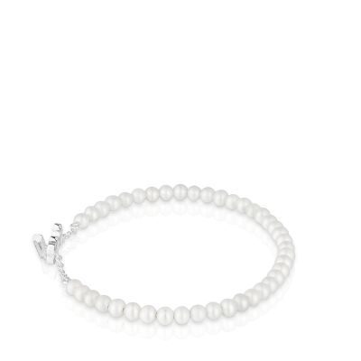 Imagen 2 del producto Pulsera esclava con perlas cultivadas I-Bear