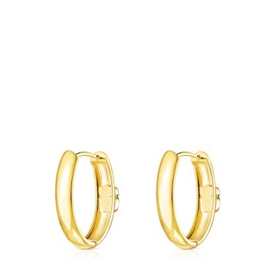 Imagen 2 del producto Pendientes Icon Color de plata vermeil y malaquita Tous