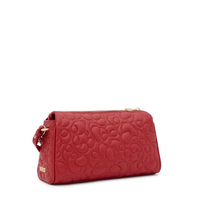 Imagen 2 del producto Bandolera grande de piel roja TOUS Greta