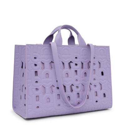 Imagen 2 del producto Shopper grande Amaya lila oscuro TOUS MANIFESTO CUT