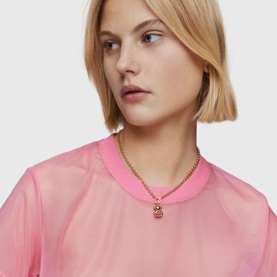 Imagen 2 del producto Colgante oso con baño de oro 18 kt sobre plata Bold Bear