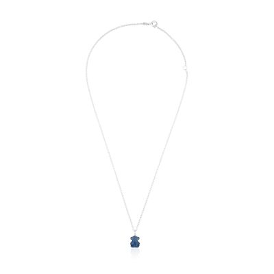 Imagen 2 del producto Collar Tous New Color de Plata con Cuarzo de Dumortierita