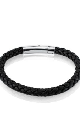 Imagen 2 del producto Pulsera Tous Man en acero y cuero trenzado