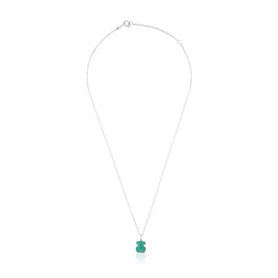 Imagen 2 del producto Collar New Color de Plata con Amazonita Tous