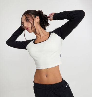 POLERA MUJER ELLESSE GAEL CREMA