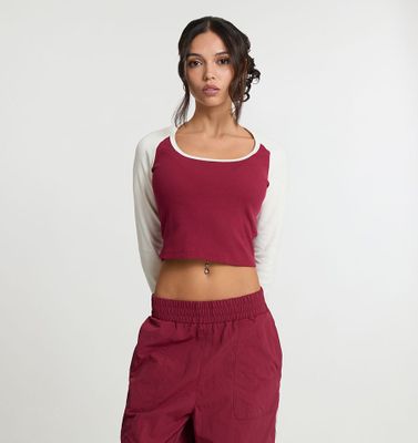 POLERA MUJER ELLESSE GAEL BURGANDY