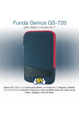 Imagen 2 del producto Funda Genius GS-720 para Tablet o Kindle de 7'