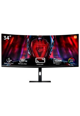 Monitor Gamer Curvo Xiaomi G34WQi 34"" WQHD 180Hz 1Ms