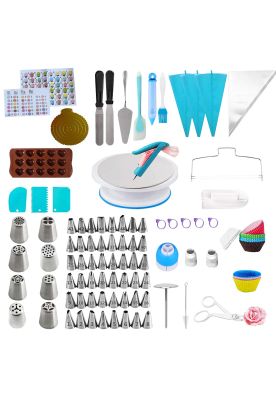 Imagen 1 del producto Set de Repostería CROiX 291 Piezas Silicona Acero Inoxidable