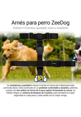 Imagen 2 del producto Arnes para Perro H-Harness Gotham ZeeDog