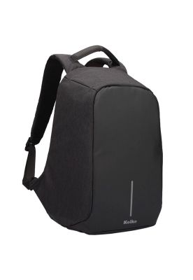 Mochila para Notebook Anti Robo Impermeable Puerto USB Negra