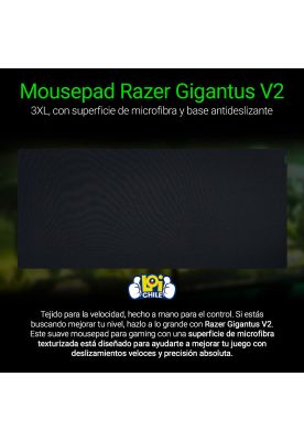 Imagen 2 del producto Mousepad Gamer Razer Gigantus V2 3XL