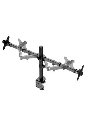 Imagen 2 del producto Soporte para Dos Monitores Kolke Articulado