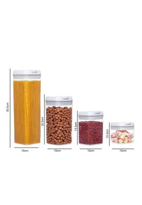 Imagen 2 del producto Set de 7 Recipientes Herméticos CROiX Apilables + Etiquetas