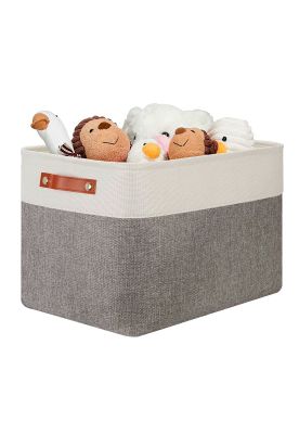 Caja Organizadora De Tela Multiuso Decoteam Plegable Lavable