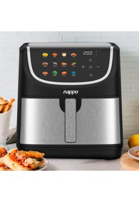 Freidora de Aire Nappo Digital 8 Litros 1800W Pantalla Touch