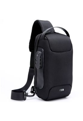 Mochila Bandolera Kolke Bolso Cruzado Impermeable Candado