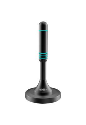 Imagen 1 del producto Antena de TV Digital HDTV Kolke Base Magnetica Recepcion 360