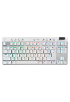 Teclado Logitech G Pro X TKL Lightspeed Inalámbrico Blanco