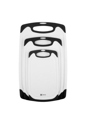 Imagen 2 del producto Set de 3 Tablas Para Cortar CROiX de PP y TPR Antibacteriano