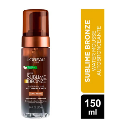 Imagen 2 del producto Water Mousse Autobronceante Tono Medio Sublime Bronze 150ml