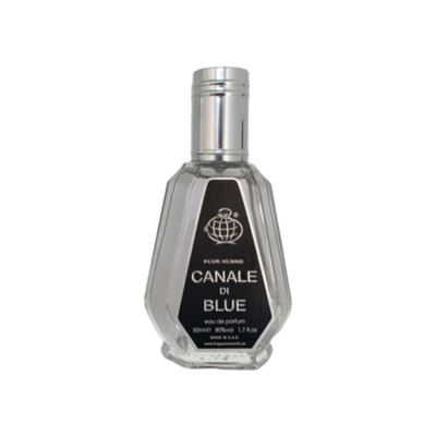 Imagen 2 del producto Perfume Fragrance World Canale Di Blue Eau De Parfum 50 ML Hombre