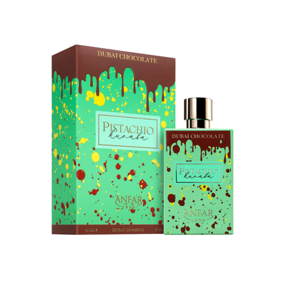 Imagen 2 del producto Perfume Anfar Pistachio Kunafa Dubai Chocolate Extrait de Parfum 80 ml