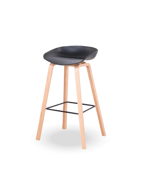 Silla Taburete color Negro