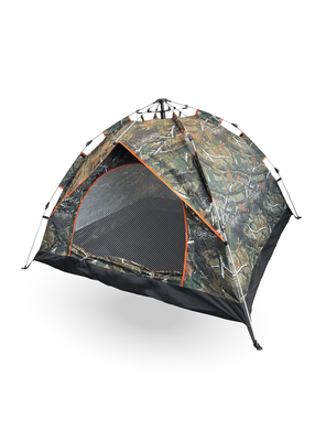 Carpa Autoarmable con doble puerta diseño camuflaje