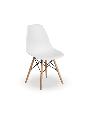 Silla estilo moderno Blanca