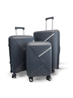 Imagen 1 del producto Set de 3 Maletas Rígidas color Gris Oscuro