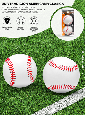 Imagen 2 del producto Set 2 pelotas de Baseball