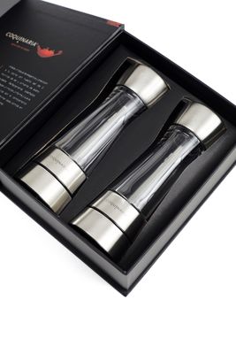 Imagen 2 del producto Set Molinillos Sal & Pimienta Acero inoxidable Coquinaria