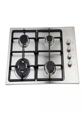 Encimera a Gas licuado Design 60 cm FDV: 4 Quemadores, 1 Triple Corona