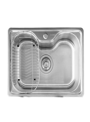 Lavaplatos FDV Small Acqua sobre cubierta