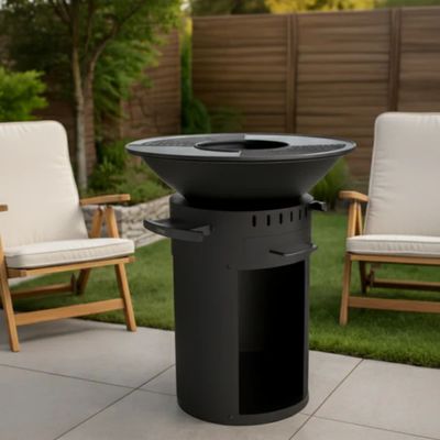 Imagen 2 del producto Brasero con borde de parrilla 68cm FDV