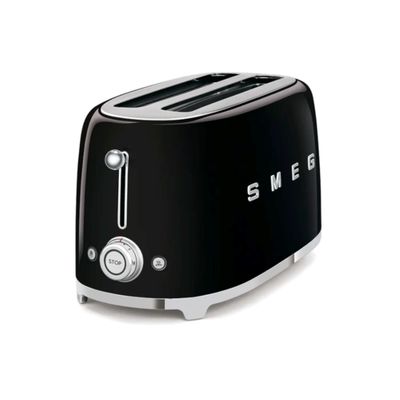 Imagen 2 del producto Tostador Smeg 4 panes Negro modelo TSF02BLEU