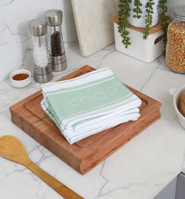 Imagen 2 del producto Set 4 Paños de Cocina Verdes Coquinaria