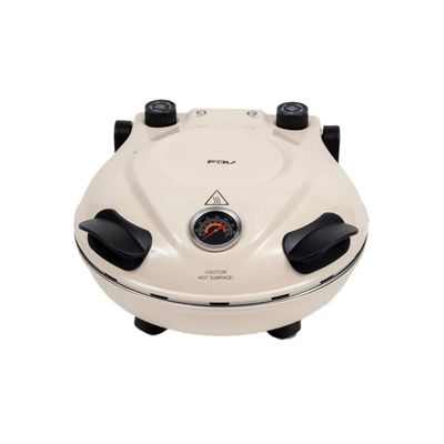 Horno Pizza Control Dual de Temperatura Nápoles Crema FDV