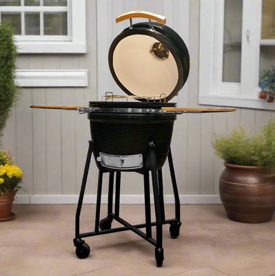 Imagen 2 del producto Parrilla Kamado FDV Tokio Black 19¨