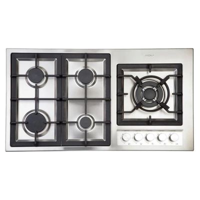 Imagen 2 del producto Encimera Gas licuado Deluxe Elite 5 Quemadores 90 cm FDV