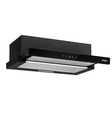 Campana City Black Bajo Mueble 60cm FDV