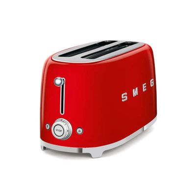 Imagen 2 del producto Tostador Smeg 4 panes Rojo modelo TSF02RDEU
