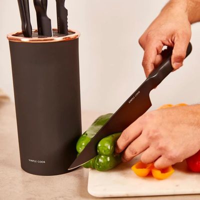 Imagen 2 del producto Taco Cuchillos Simple Cook 5pzs Lincoln