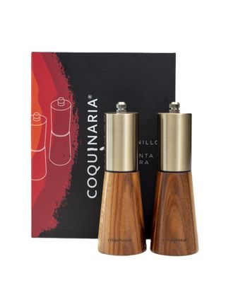 Set Molinillos Sal & Pimienta Madera Coquinaria