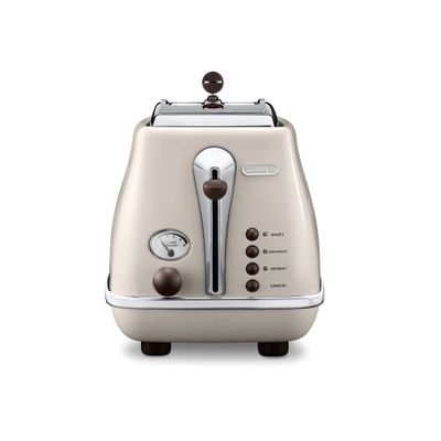 Tostador De Longhi Icona Vintage Beige CTOV2103BG