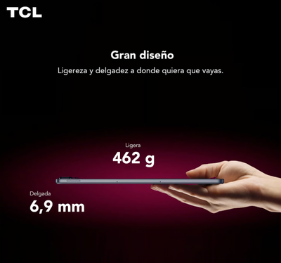 Imagen 2 del producto Tablet TCL NXTPAPER 11 128GB - Negro